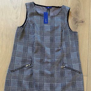 NWT APT 9 Plaid Jumper, Size XL
